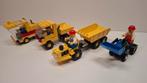 Vintage Lego Bouwvoertuigen Set 6504 6645 6532 6527, Ophalen of Verzenden, Gebruikt, Complete set, Lego