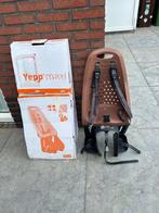 Yepp Maxi Easyfit achterzitje (bruin / als nieuw), Achterzitje, Voetsteuntjes, Yepp, Ophalen of Verzenden