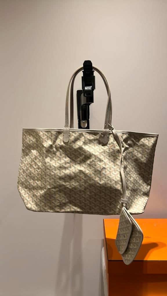 Goyard tas wit, Ophalen of Verzenden, Nieuw, Wit