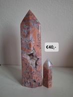 roze agaat, Verzamelen, Mineralen en Fossielen, Ophalen of Verzenden, Mineraal
