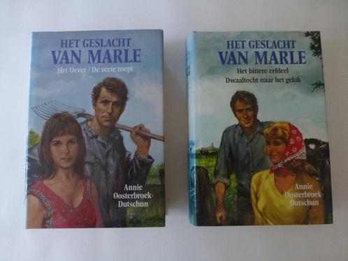 Annie Oosterbroek-Dutschun, Het geslacht van Marle 1 en 2, Boeken, Streekboeken en Streekromans, Zo goed als nieuw, Gelderland