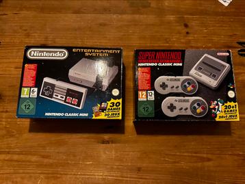 Super nintendo classic mini en Nintendo classic mini beschikbaar voor biedingen