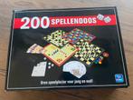 200 spellendoos., Vijf spelers of meer, Ophalen of Verzenden, Zo goed als nieuw
