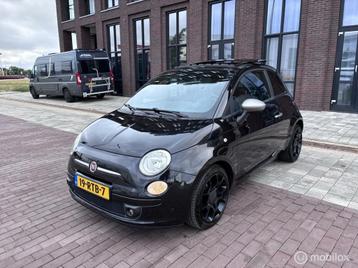 Fiat 500 0.9 TwinAir BiColore Clima CarPlay Pano NAP beschikbaar voor biedingen