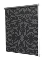 Nieuw Verduisterend Design Rolgordijn Grijs/Zwart 60x190 cm, Huis en Inrichting, Stoffering | Gordijnen en Lamellen, Nieuw, Grijs