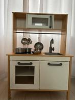 Ikea keukentje met pannenset, Ophalen of Verzenden, Gebruikt, Hout, Speelkeuken