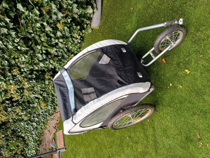 Fietskar zo goed als nieuw, Fietsen en Brommers, Fietsaccessoires | Aanhangers en Karren, Zo goed als nieuw, Kinderkar, Ophalen