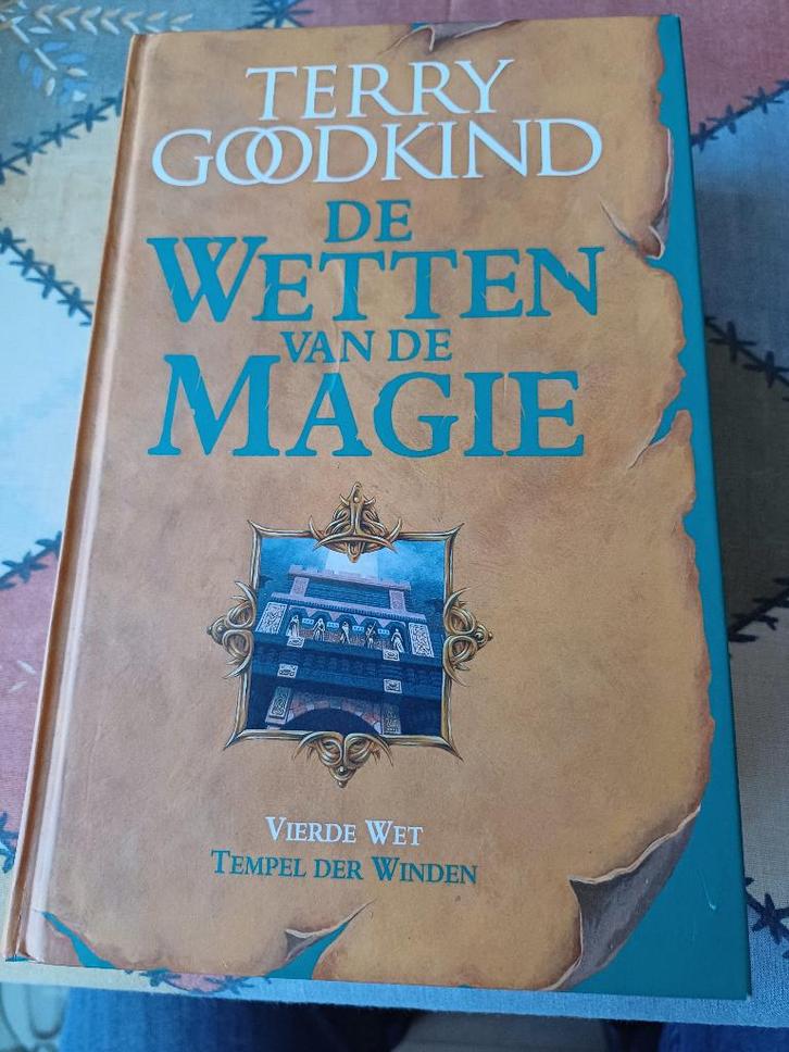 Terry Goodkind wetten van de magie. 4 x Hardcover, Boeken, Fantasy, Gelezen, Ophalen