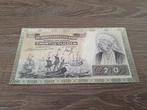 Heel mooi biljet 20 gulden Emma, 1941, Ophalen of Verzenden, 25 gulden