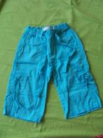 Stoere blauwe 3/4 broek, maat 92/98., Ophalen of Verzenden, Zo goed als nieuw, Meisje, Broek