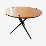 Vitra Colonial Bijzettafel – Hans Bellmann design salontafel, Ophalen, 50 tot 100 cm, Rond, Zo goed als nieuw