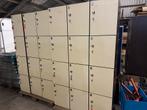 Partij lockerkasten 17 stuks met sleutels, Huis en Inrichting, Kasten | Lockerkasten, Ophalen, Q, Q, Zo goed als nieuw