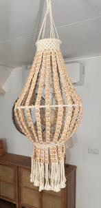 Ibiza decoratie mand, lamp, houten beelden enz, Ophalen, Zo goed als nieuw