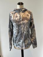 ZGAN zwart wit Nike Running sport jas jack windbreaker S 36, Zwart, Nike, Ophalen of Verzenden, Zo goed als nieuw