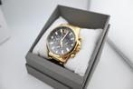 Guess GW0900G3 Analoog Heren Horloge Goud Kleurig, Ophalen of Verzenden, Gebruikt, Zwart, Android