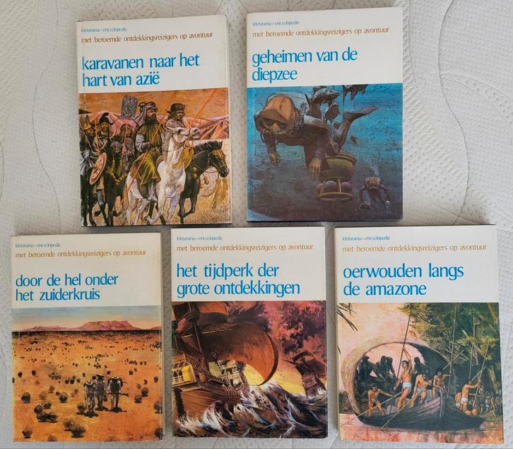 "Met beroemde ontdekkingsreizigers op avontuur" - Lekturama, Boeken, Geschiedenis | Wereld, Gelezen, Overige gebieden, Ophalen of Verzenden