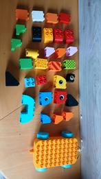 Duplo onderdelen met kar 31-delig, Ophalen of Verzenden, Gebruikt, Losse stenen, Duplo