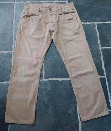 PME LEGEND, Bare Metal, zandkleurig, zgan! W34 L32. Rob3432 beschikbaar voor biedingen