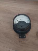Vintage Voltmeter - Meetinstrument, Ophalen of Verzenden