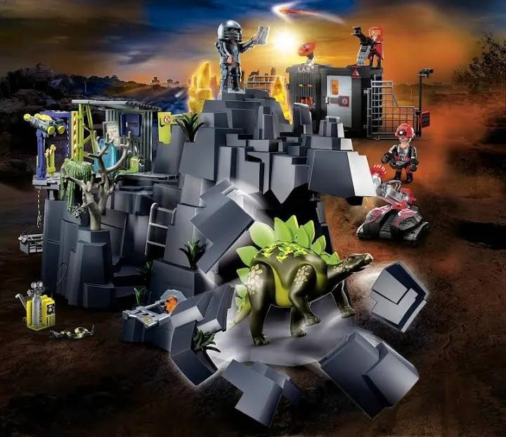 Playmobil Dino Rock - Avontuur in de prehistorie!, Kinderen en Baby's, Speelgoed | Playmobil, Zo goed als nieuw, Complete set