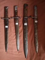 Bajonetten WO1 Duits Zwitsers Butcher ersatz bajonet, Ophalen, Landmacht, Duitsland, Mes of Dolk