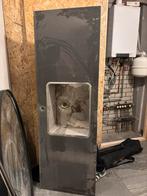 Granieten aanrechtblad met wasbak, Ophalen, Gebruikt, 100 tot 150 cm, Zwart