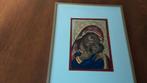 Maria met Kindje Jezus - Icoon Schilderij, Ophalen of Verzenden
