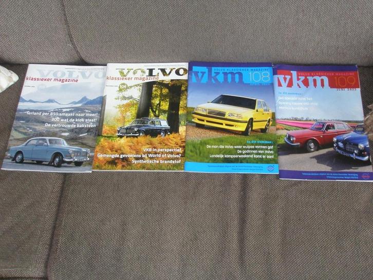 4x magazine VKV ( Volvo Klassieker Vereniging ), Boeken, Auto's | Folders en Tijdschriften, Zo goed als nieuw, Volvo, Ophalen of Verzenden