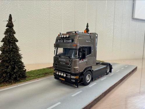 Wsi scania 4 serie Erik Groot, Hobby en Vrije tijd, Modelauto's | 1:50, Zo goed als nieuw, Bus of Vrachtwagen, Tekno, Ophalen of Verzenden