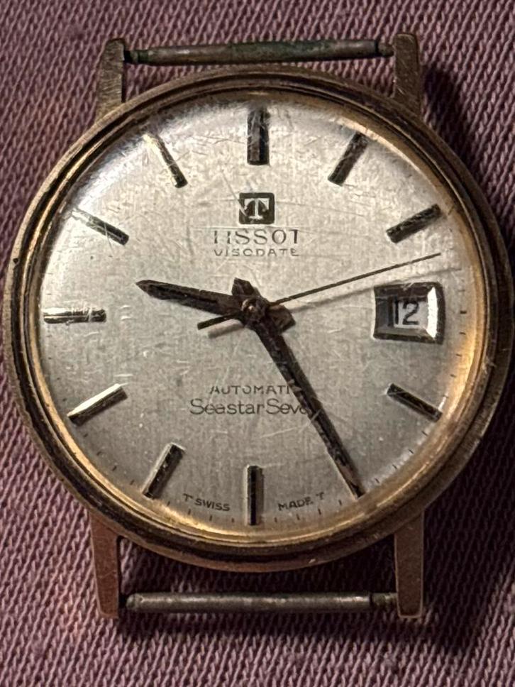 Tissot Visodate Seastar Seven 585 Goud, Sieraden, Tassen en Uiterlijk, Horloges | Heren, Gebruikt, Polshorloge, Overige merken