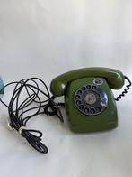 groene retro telefoon, Ophalen of Verzenden, Gebruikt
