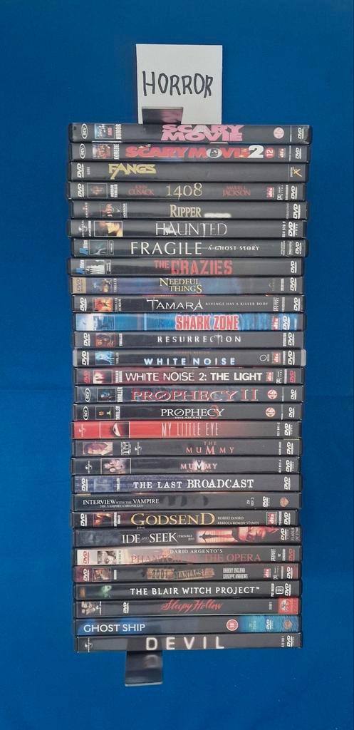 * HORROR pakket *, Cd's en Dvd's, Dvd's | Horror, Zo goed als nieuw, Overige genres, Vanaf 16 jaar, Ophalen of Verzenden