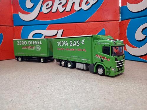Scania Next Gen combinatie Schöni Tekno, Hobby en Vrije tijd, Modelauto's | 1:50, Nieuw, Bus of Vrachtwagen, Tekno, Ophalen of Verzenden