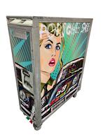 Noboringo "Porsche 911 Pop Art" Full size vliegtuig trolley, 50 tot 100 cm, Overige materialen, Minder dan 100 cm, 25 tot 50 cm