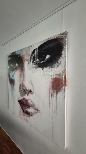Schilderij op canvas print professioneel gespannen beschikbaar voor biedingen