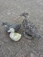 Te koop 3 eenden beeldjes, Tuin en Terras, Tuinbeelden, Ophalen of Verzenden, Gebruikt