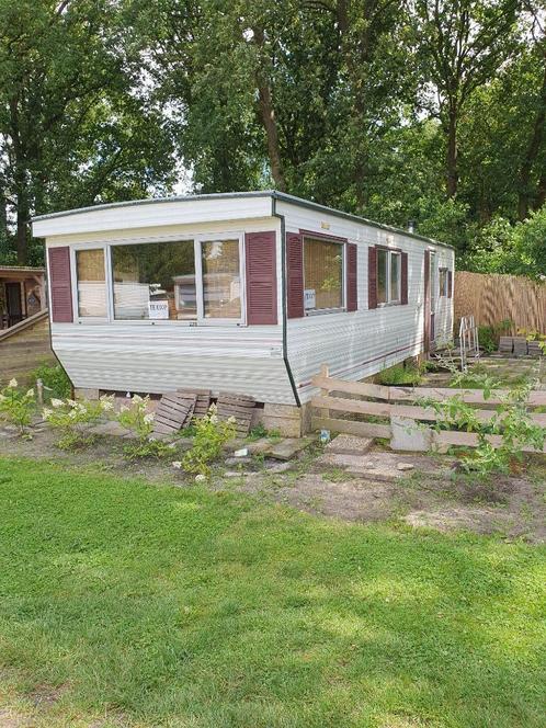 stacaravan op jaarplaats te koop, Caravans en Kamperen, Stacaravans, tot en met 4, Ophalen of Verzenden
