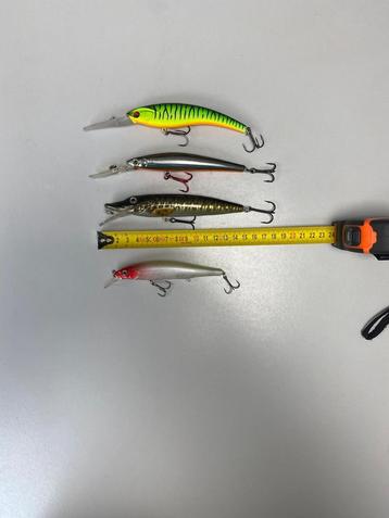 4 pluggen (Spro, Herakles, Prorex en Cormoran ) beschikbaar voor biedingen