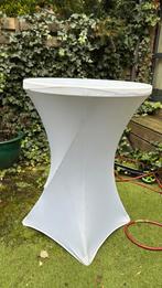 2 gloednieuwe statafels incl 2 schone nieuwe hoezen, Huis en Inrichting, Tafels | Statafels, Ophalen of Verzenden, Zo goed als nieuw