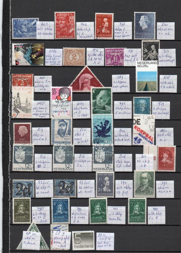 K921 plaatfouten, Postzegels en Munten, Postzegels | Nederland, Ophalen of Verzenden