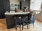 Houten barkukken, Ophalen, Met voetsteun, 60 tot 90 cm, Zo goed als nieuw