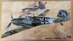 Hasegawa Messerschmitt Bf109E-4/7 Trop. Schaal 1:48. ZGAN, Hobby en Vrije tijd, Modelbouw | Vliegtuigen en Helikopters, Hasegawa