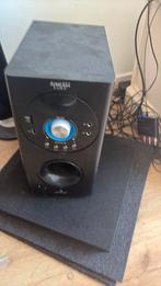 6.1 surround geluid systeem met adapters(analoog digitaal), Audio, Tv en Foto, Luidsprekers, Ophalen of Verzenden, Subwoofer