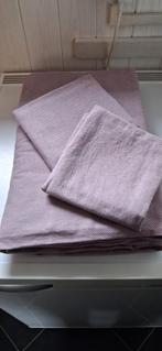 Flanellen dekbedovertrek 200x200 met slopen 1x gebruikt, Huis en Inrichting, Slaapkamer | Beddengoed, Ophalen, Zo goed als nieuw