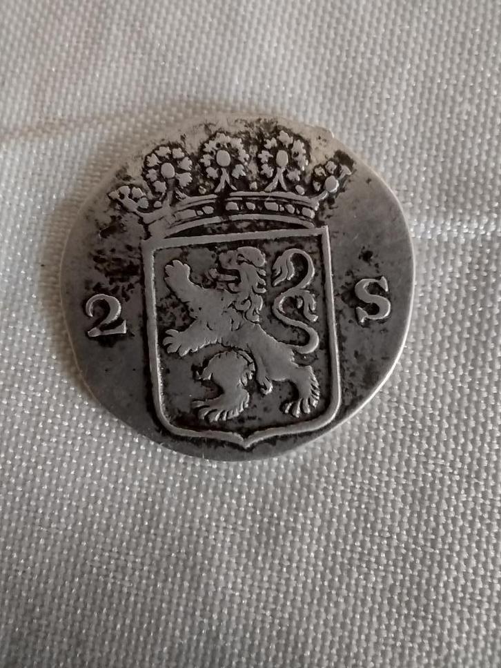 Holland Dubbele Wapen Stuiver MUNT 1790, Postzegels en Munten, Munten | Nederland, Losse munt, Overige waardes, Vóór koninkrijk