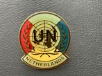 Pin UN Netherlands, Verzamelen, Speldjes, Pins en Buttons, Verzenden, Zo goed als nieuw