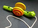 Slak, plan toys speelgoed 100-2242-46, Ophalen of Verzenden, Gebruikt, Overige typen, Met wieltjes