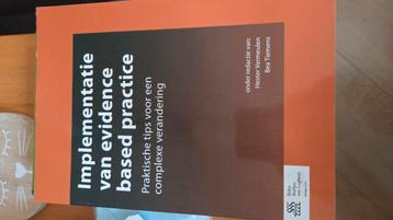 Implementatie van evidence based practice beschikbaar voor biedingen