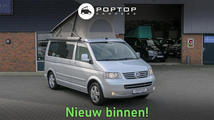 Volkswagen California T5 Comfortline 130PK, Caravans en Kamperen, Campers, Bedrijf, Buscamper of Camperbus, Volkswagen, Diesel