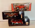 3 Modelauto’s:  2 Ferrari’s en Mini Cooper (als nieuw in ds), Hobby en Vrije tijd, Modelauto's | 1:18, Ophalen of Verzenden, Zo goed als nieuw